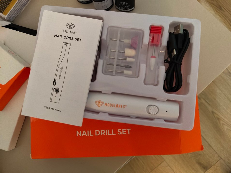 Modelones Beyaz Tırnak Jeli Seti - Görsel 4