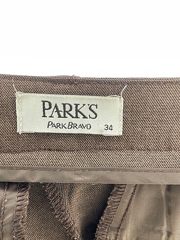 34 Beden kahverengi Renk Park Bravo Düz Kesim %70 İndirimli.