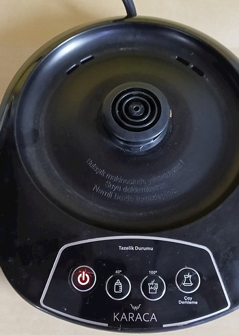 Karaca Çaysever 3 in 1 Konuşan Çay Makinesi sadece alt tabla.