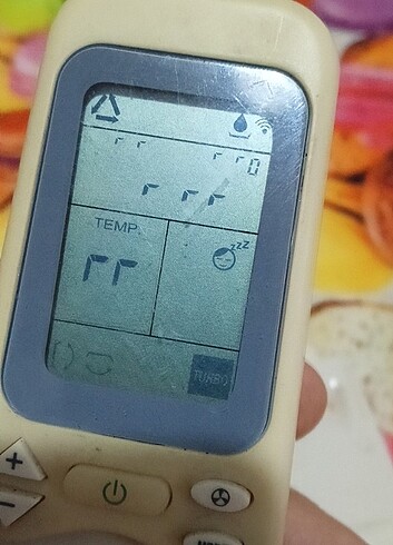 Vestel klima kumandası - Görsel 5