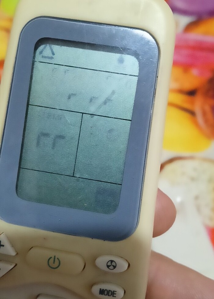 Vestel klima kumandası - Görsel 3