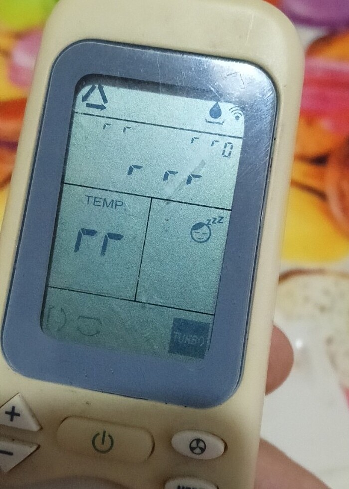 Vestel klima kumandası - Görsel 5