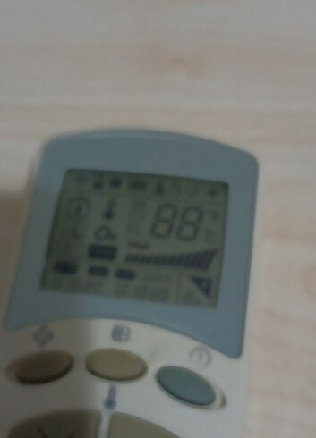 lg beko klima kumandası orijinal arka kapak yok - Görsel 4