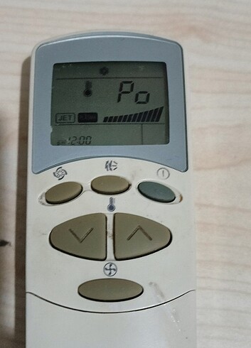 lg beko klima kumandası orijinal arka kapak yok - Görsel 8