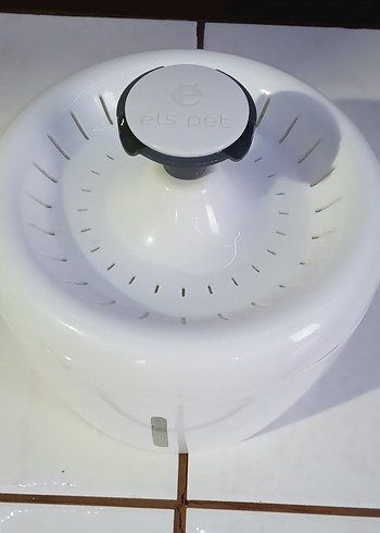 ELSPET Beyaz Stil Su Fıskiyesinde Filtre kedi Köpek Içme Sebili - Görsel 5