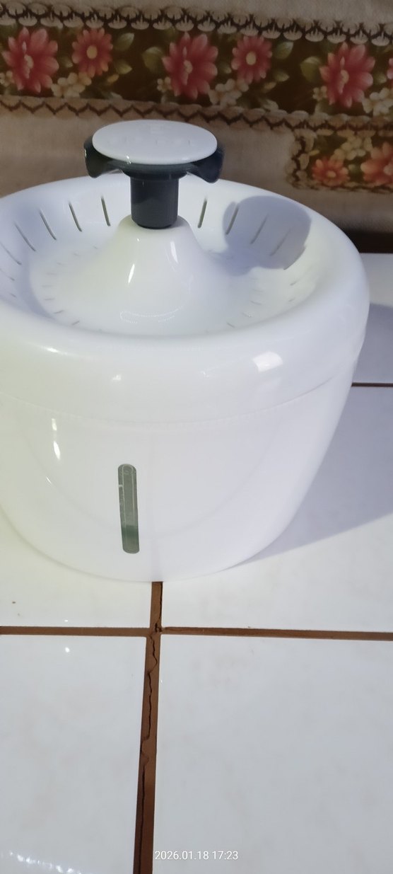 ELSPET Beyaz Stil Su Fıskiyesinde Filtre kedi Köpek Içme Sebili - Görsel 4