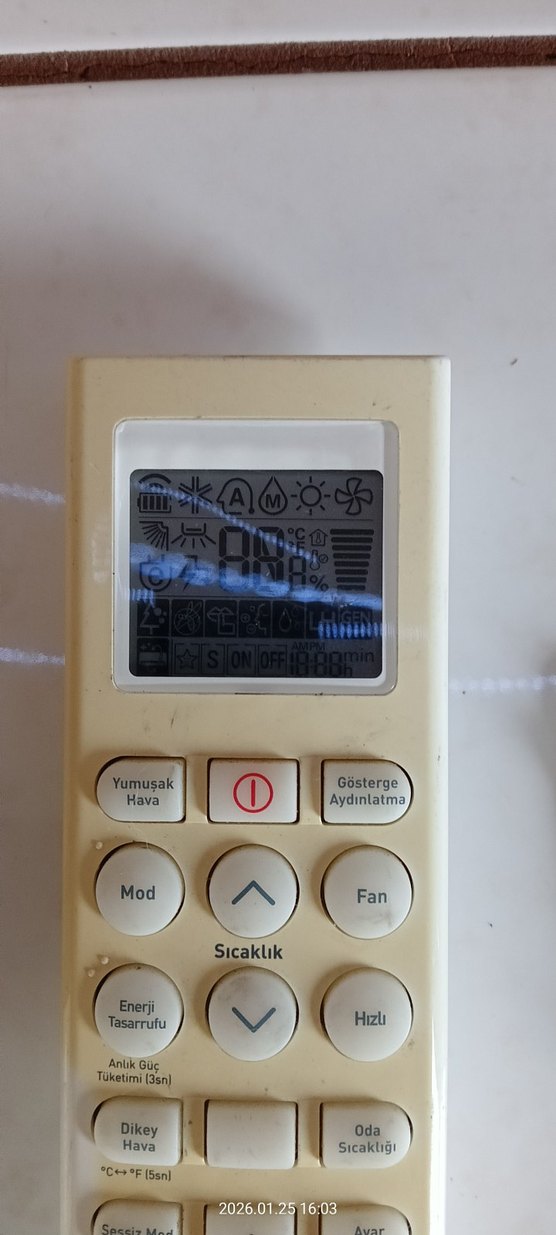 ARÇELİK LG BEKO KİLİMA KUMANDASI ORİJİNAL. - Görsel 5