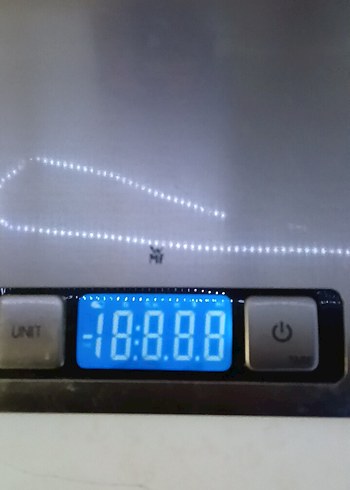 Dijital Mutfak Tartısı, Paslanmaz Çelik - Görsel 3