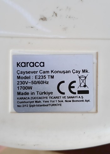 Karaca Beyaz Elektrikli Su Isıtıcısı - Görsel 3