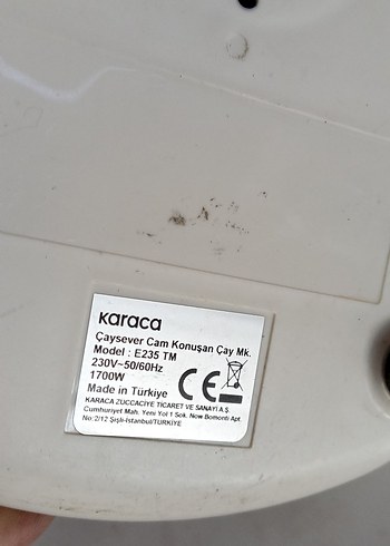 Karaca Beyaz Elektrikli Su Isıtıcısı - Görsel 4