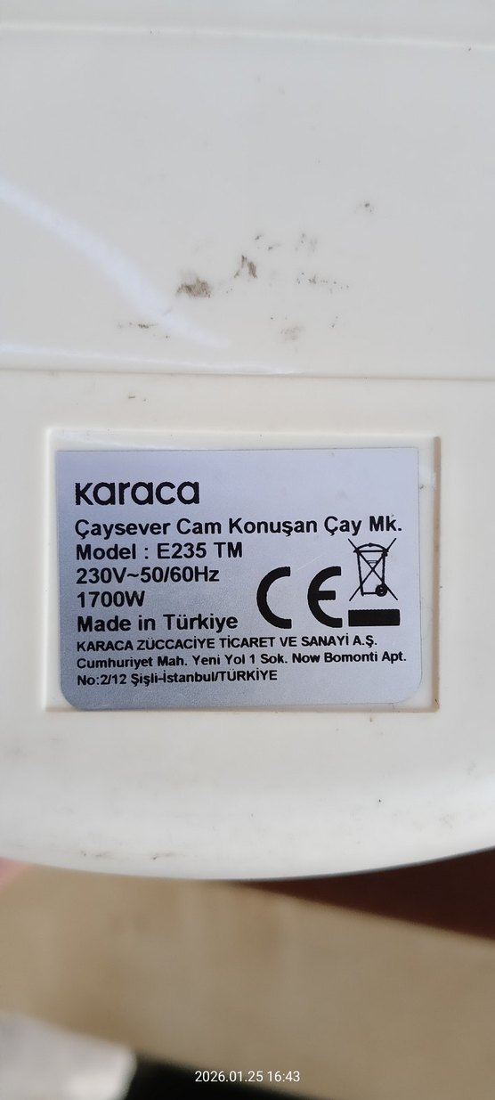 Karaca Beyaz Elektrikli Su Isıtıcısı - Görsel 3