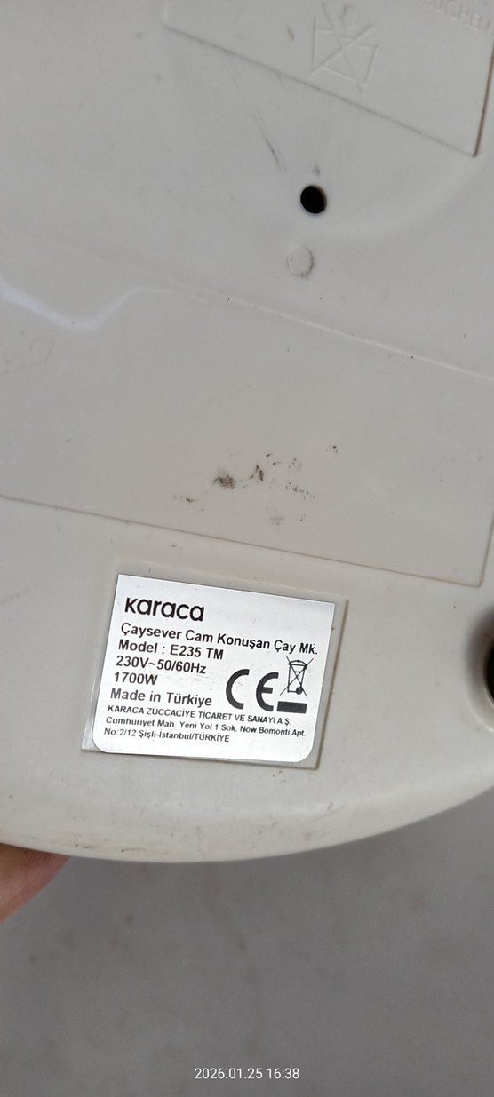 Karaca Beyaz Elektrikli Su Isıtıcısı - Görsel 4