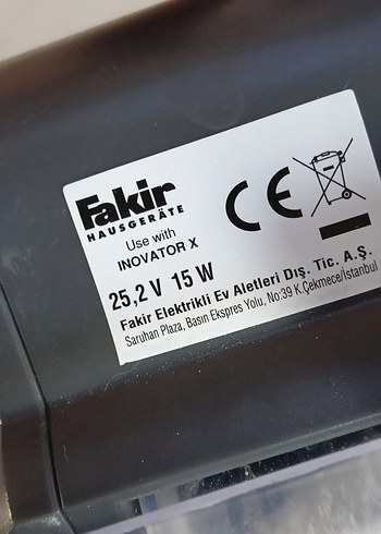 Fakir Kırmızı Gri Elektrikli Süpürge Başlığı - Görsel 5