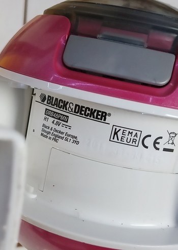 Black & Decker ORB48CRN ORB-IT Şarjlı Süpürge
 orijinal - Görsel 10