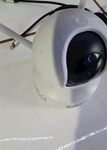 Beyaz INOX Kablosuz Güvenlik Kamerası - Görsel 3