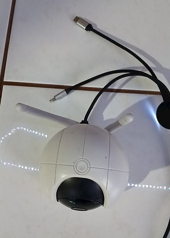 Beyaz INOX Kablosuz Güvenlik Kamerası - Görsel 11