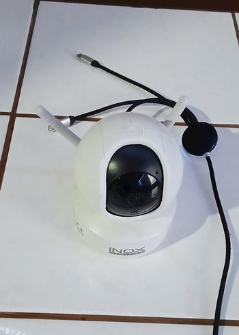 Beyaz INOX Kablosuz Güvenlik Kamerası - Görsel 10