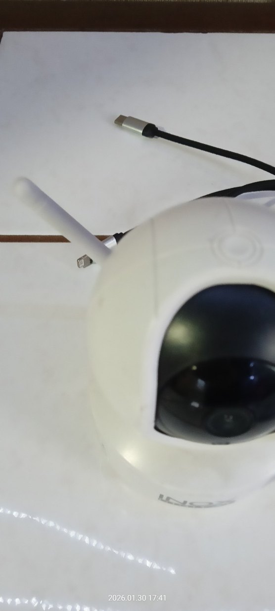 Beyaz INOX Kablosuz Güvenlik Kamerası - Görsel 4