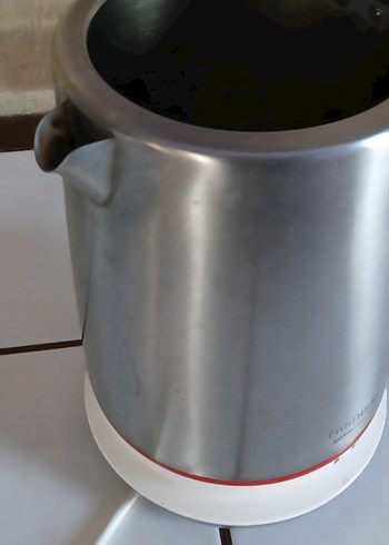 Homend Royaltea 1751H Cam Demlikli Inox Çay Makinesi Beyaz - Görsel 7