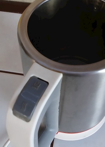 Homend Royaltea 1751H Cam Demlikli Inox Çay Makinesi Beyaz - Görsel 9