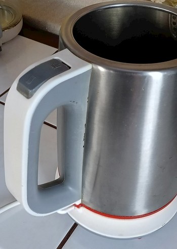 Homend Royaltea 1751H Cam Demlikli Inox Çay Makinesi Beyaz - Görsel 5