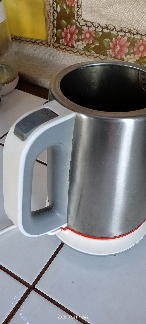 Homend Royaltea 1751H Cam Demlikli Inox Çay Makinesi Beyaz - Görsel 5