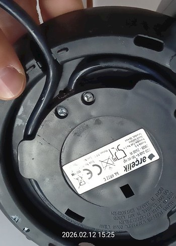 Arçelik KL 6022 C Resital 2200 W 1.7 lt Cam Kettle tertemiz - Görsel 7