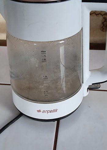 Arçelik KL 6022 C Resital 2200 W 1.7 lt Cam Kettle tertemiz - Görsel 2