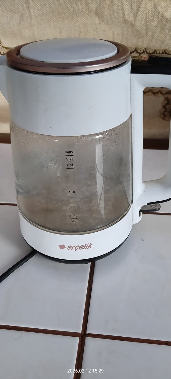 Arçelik KL 6022 C Resital 2200 W 1.7 lt Cam Kettle tertemiz - Görsel 2