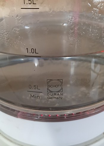 Pierre Cardin Cam cay makinesi BEYAZ Sadece su kaynatma haznesi - Görsel 13