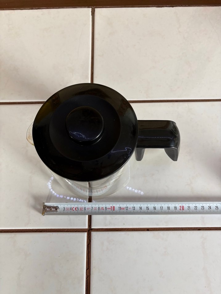 FAKİR-TEFAL Siyah Kapaklı Cam Demlik - Görsel 4