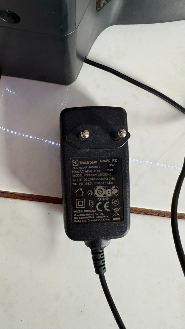 Electrolux WQ71-50IB Kablosuz Elektrikli Süpürge,Şarj standı v - Görsel 3