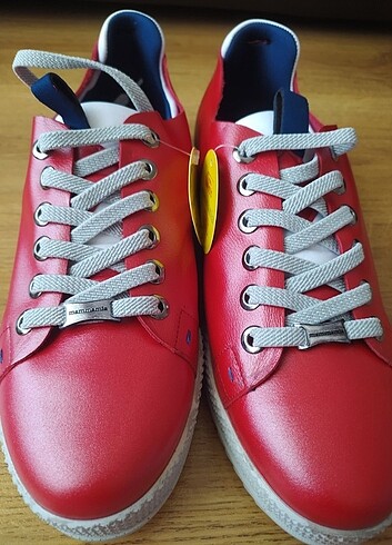 40 Beden kırmızı Renk Bayan sneaker