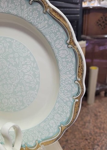 Beyaz Desenli Porselen Yemek Takımı - Görsel 2