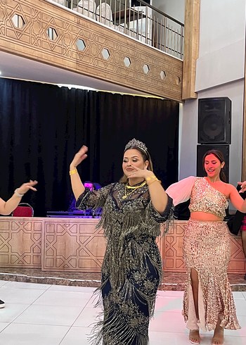 44 Beden lacivert Renk Kına Gecesi After Elbise