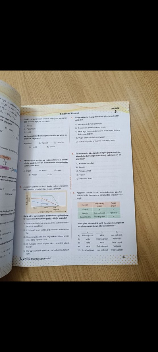 11. Sınıf Biyoloji Soru Bankası Video Çözümlü - Görsel 2