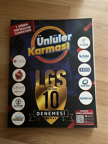 Ünlüler karması 8.sınıf Lgs denemesi
