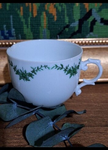 Fürstenberg damgalı antika kupa mug