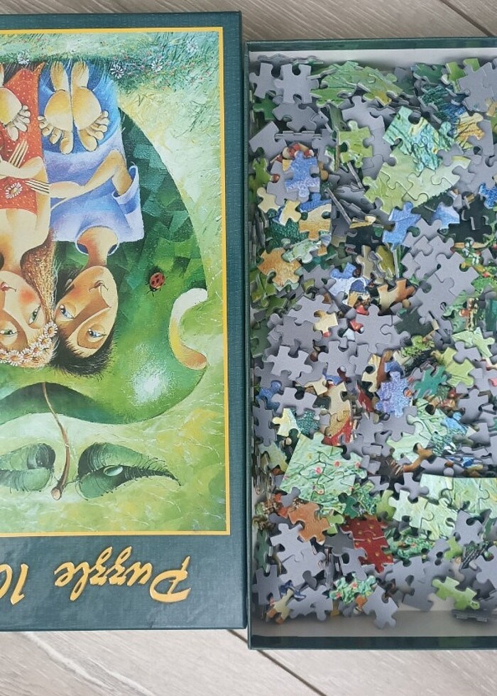 1000 parça puzzle - Görsel 2