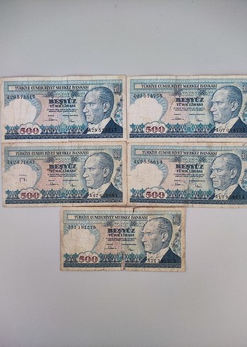 Eski Türk Lirası Antika Para Banknot + Madeni Demir Para + Jeton - Görsel 4