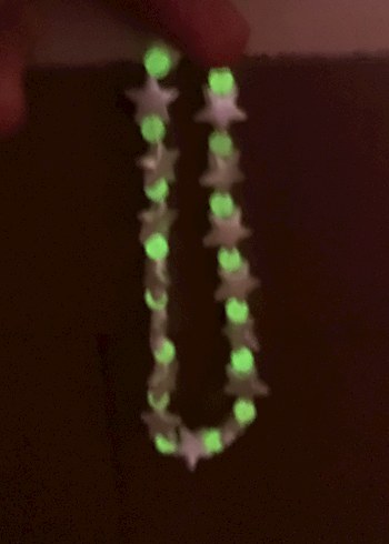 El yapımı Yıldız boncuklu charm (pembe) - Görsel 2