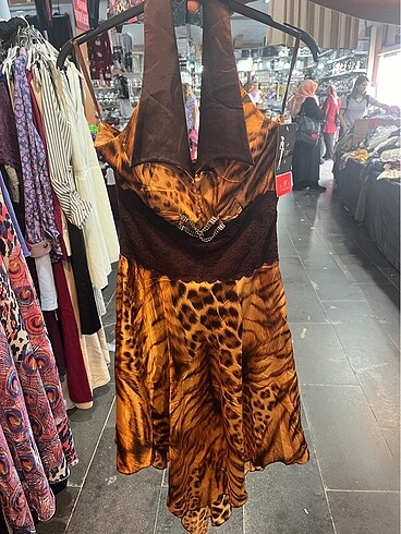 American Vintage vintage saten elbise