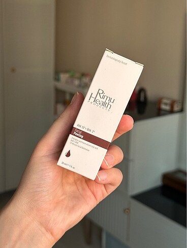 The Purest Aha&Bha kırmızı peeling serum