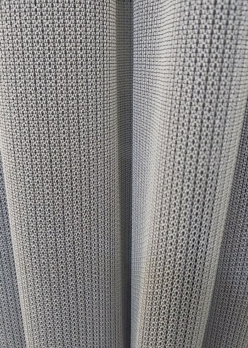 Gri Düz Modern Perde en 250 boy 240 orta pile - Görsel 2