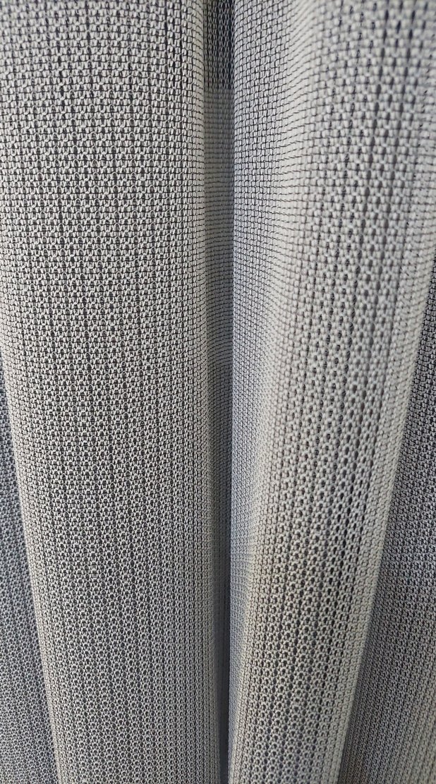 Gri Düz Modern Perde en 250 boy 240 orta pile - Görsel 2