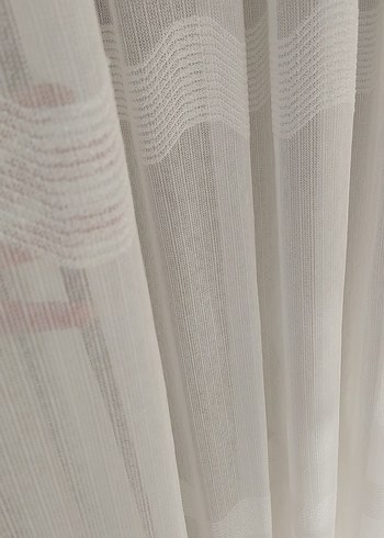 en 1mt boy 250 sık pile keten brillant tül - Görsel 4