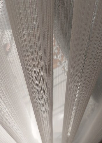Modern İnce Tül Perde en 250 boy250 orta pile - Görsel 3