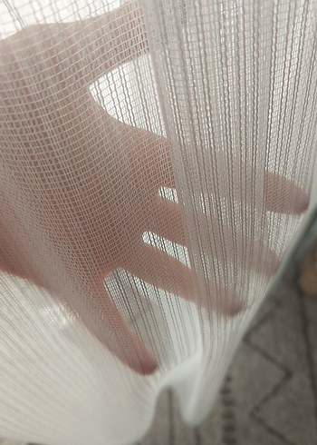 Modern İnce Tül Perde en 250 boy250 orta pile - Görsel 4