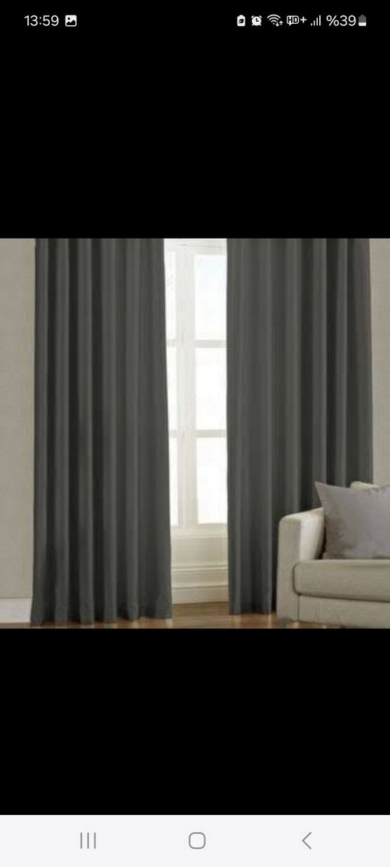 Brillant Modern Klasik siyah ,beyaz,krem Blackout - Görsel 2