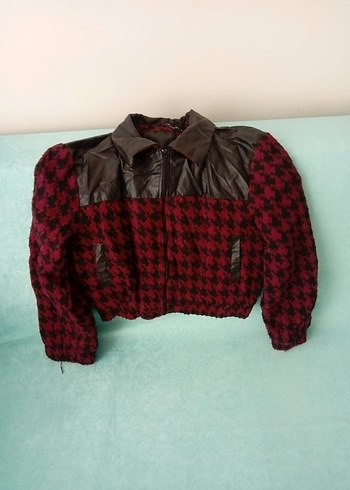 Trendyol & Milla Bordo Düğmeli Kadın Street Wear Ceket